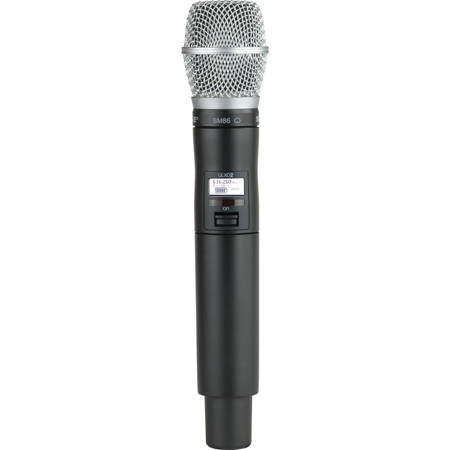 Shure ULXD2/SM86 Digital Wireless Handheld Transmitter with SM86 Mic Capsule J50A: 572-616MHz