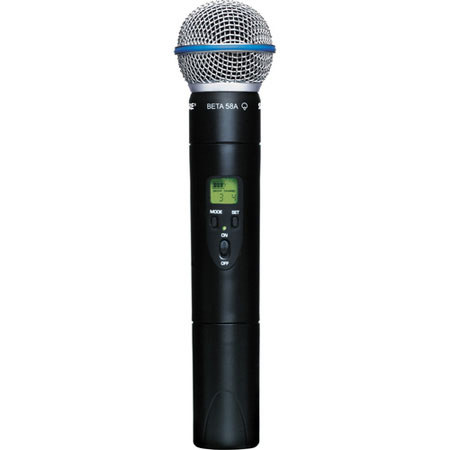Shure ULX2/BETA58-M1 Handheld Transmitter with Beta 58A, (M1, 662-698 MHz)
