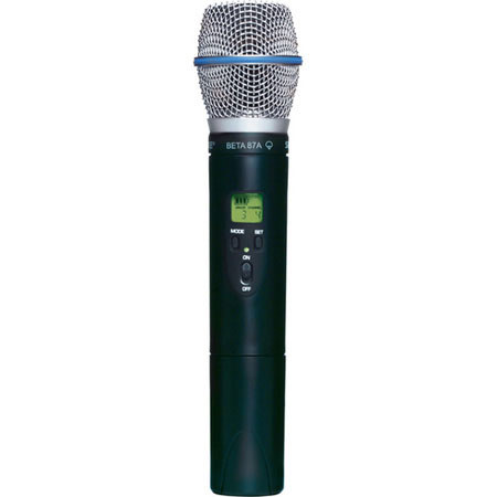 Shure ULX2/BETA87A-G3 Handheld Transmitter with Beta 87A Microphone Head, (G3 Band, 470-505 MHz)