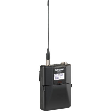 Shure ULXD1 Digital Wireless Bodypack Transmitter with TA4F Connector V50: 174-216MHz