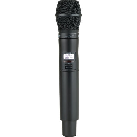 Shure ULXD2/SM87 Digital Wireless Handheld Transmitter with SM87 Mic Capsule V50: 174-216MHz