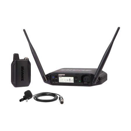 Shure GLXD14+ Digital Wireless Presenter System w/WL185M Lav Mic, Z3: 2.4/5.8GHz