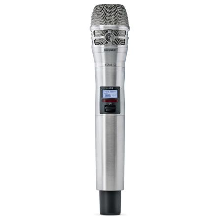 Shure ULXD2/K8 Digital Wireless Handheld Transmitter w/KSM8 Mic Capsule, Nickel J50A: 572-616MHz