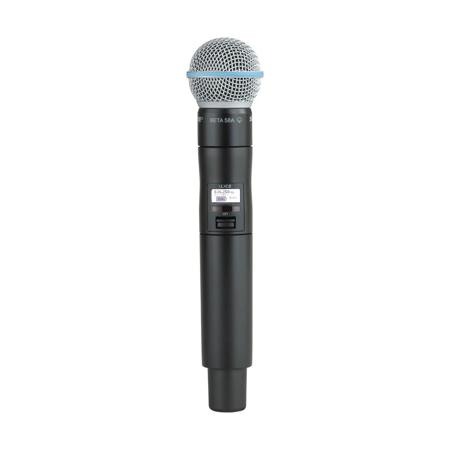 Shure ULXD2/B58 Digital Wireless Handheld Transmitter with Beta 58A Microphone Capsule