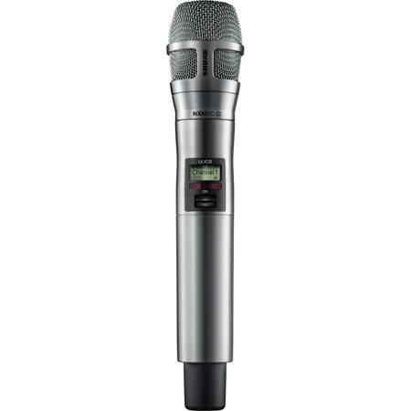 Shure ULXD2/N8 Digital Wireless Handheld Transmitter with N8 Microphone Capsule Cardioid J50A: 572-616MHz Nickel