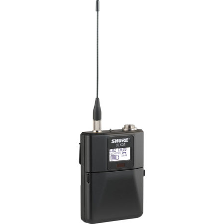 Shure ULXD1 Digital Wireless Bodypack Transmitter with TA4F Connector G57: 470-608MHz