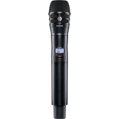 Shure ULXD2/K8 Digital Wireless Handheld Transmitter w/KSM8 Mic Capsule, Black G57: 470-608MHz