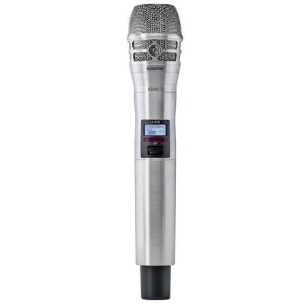 Shure ULXD2/K8 Digital Wireless Handheld Transmitter w/KSM8 Mic Capsule, Nickel H50: 534-598MHz