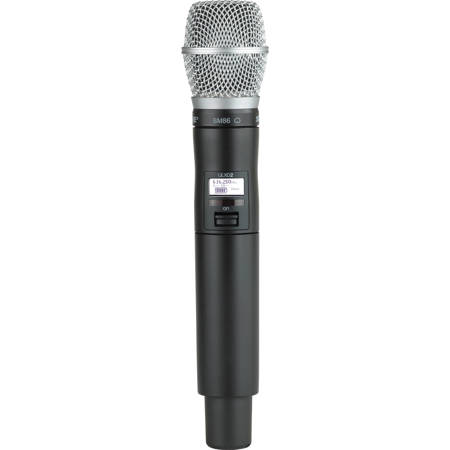 Shure ULXD2/SM86 Digital Wireless Handheld Transmitter with SM86 Microphone Capsule