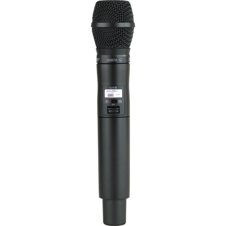 Shure ULXD2/SM87-J50 Handheld Wireless Transmitter with SM87 Microphone