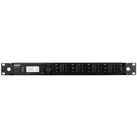 Shure ULXD4Q Quad-Channel Digital Wireless Rackmount Receiver J50A: 572-616MHz