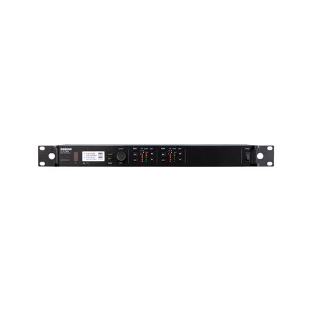 Shure ULXD4D-GV Dual-Channel Digital Wireless Receiver with AES-256 Encryption J50A: 572-616MHz