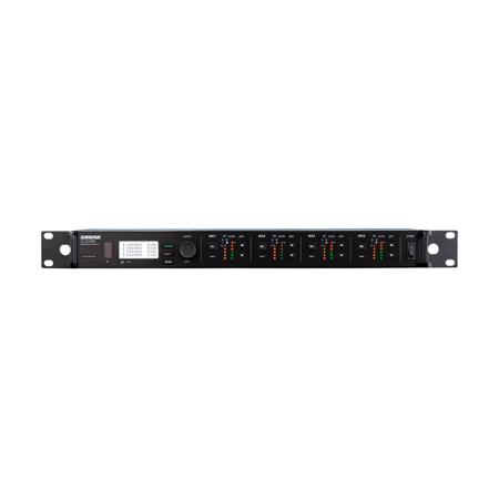 Shure ULXD4Q-GV Quad-Ch Digital Wireless Receiver w/Always-On AES-256 Encryption J50A: 572-616MHz