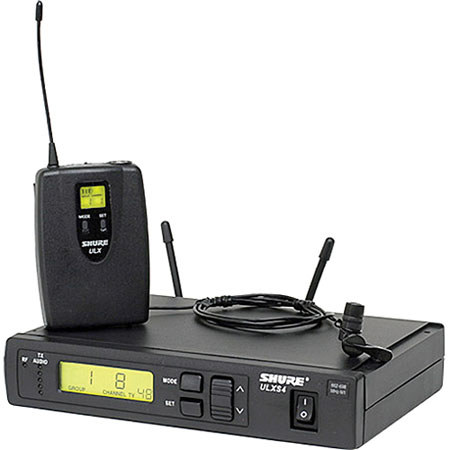 Shure ULXS14/83-G3 Wireless Lavalier Microphone System (G3 / 470-505 MHz)