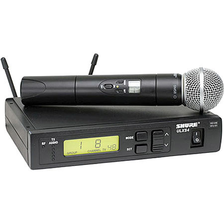 Shure ULXS24/58-M1 Wireless Handheld Microphone System (M1 / 662 - 698 MHz)