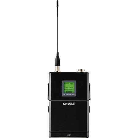 Shure UR1-L3 Bodypack Transmitter, Frequency L3/638-698 MHz