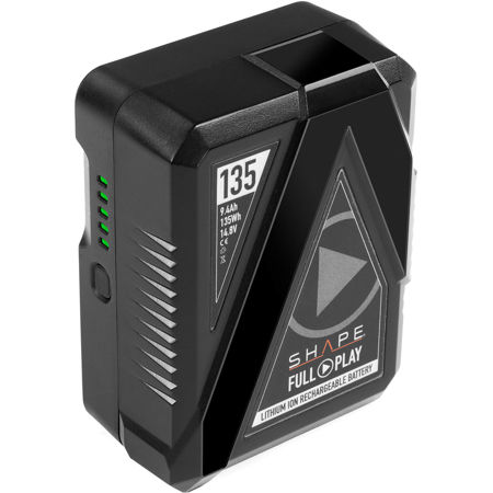 Shape Full Play 14.8V 135Wh 9.4Ah Rechargeable Lithium-Ion V-Mount Battery