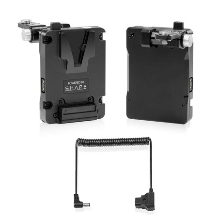Shape Mini V-Mount Pivoting Battery Plate for Canon EOS C80 Camera