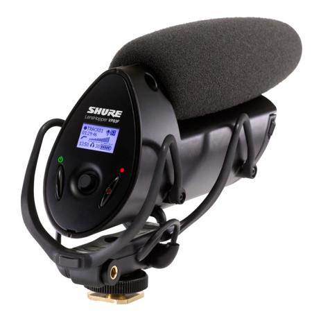 Shure VP83F LensHopper Camera-Mount Shotgun Microphone with Integrated Flash Recording