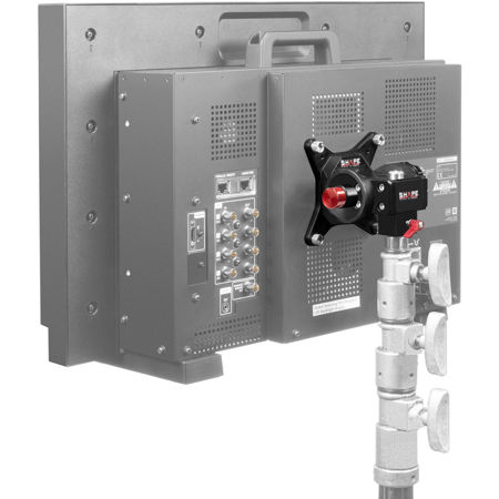 Shape Push-Button VESA Monitor Mount for C-Stand or Baby Pin