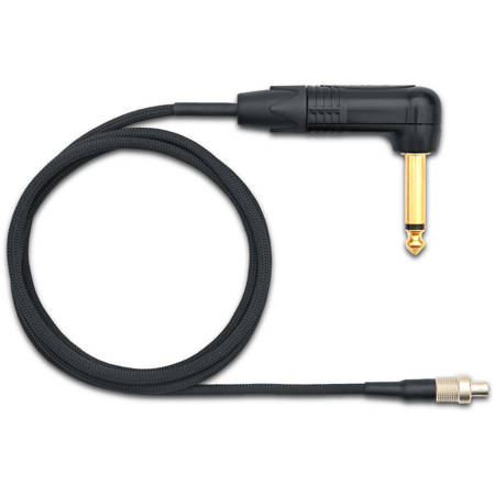 Shure WA309 3' 1/4" Right-Angle to LEMO3 Instrument Cable