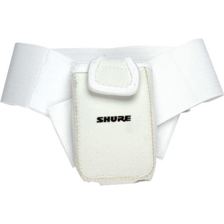 Shure WA580 Cloth Pouch for UR-1 Bodypack Transmitter, White
