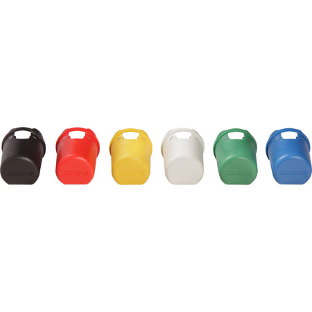 Shure WA617M Radome Color ID Kit for AD2 Handheld Transmitters, 6-Pack