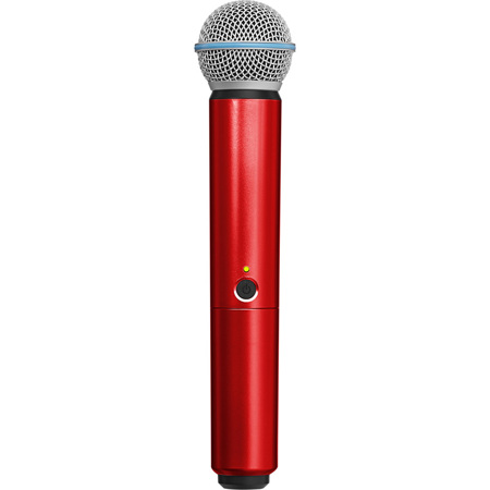 Shure WA713 Color Handle Only for BLX with SM58/BETA58A Transmitter, Red