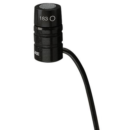 Shure WL183 Omnidirectional Lavalier Microphone - TA4F Mini 4-Pin Connector