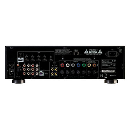 Sherwood R-807 Audio Video Receiver with Front USB