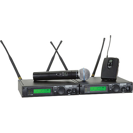 Shure ULXP124/BETA58-G3 Wireless Dual Mixed Microphone System