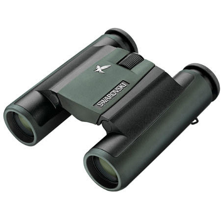 Swarovski Optik 10x25 CL Roof Prism Binocular, 5.6 Degree Angle of View, Green