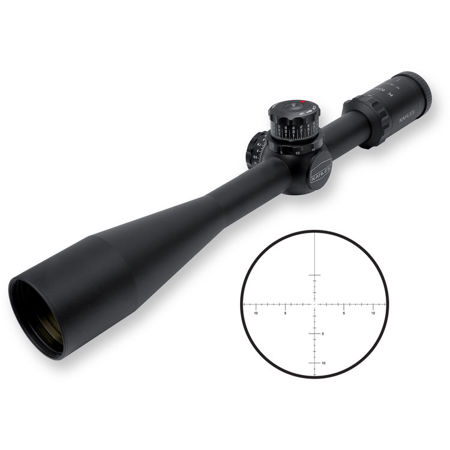 Kahles 10-50x56 K1050 Riflescope, SFP MOAK Ret, Parallax Focus, 30mm Tube