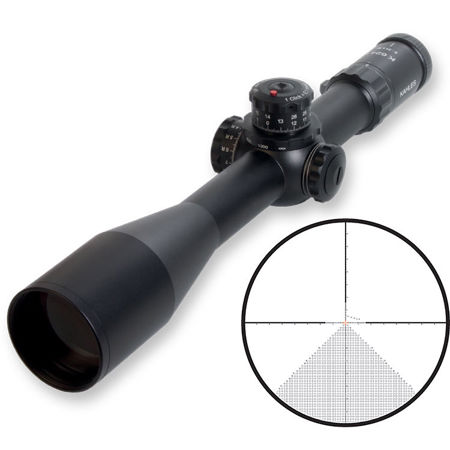 Kahles 6-24x56 K624i Riflescope, Illum AMR Ret, Parallax Adj, Right Hand, 34mm