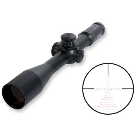 Kahles 6-24x56 K624i Riflescope, Illum SKMR3 Ret, Parallax Adj, Right Hand, 34mm
