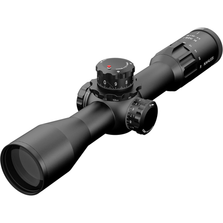 Swarovski Optik 5-40x56 K540i Refined Riflescope, 36mm Tube, Illuminated FFP SKMR4+ Reticle Left Turret