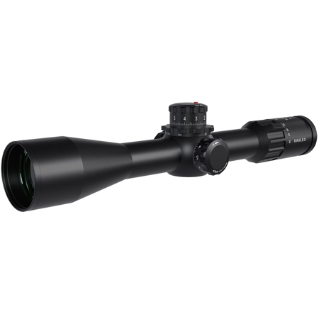Swarovski Optik 5-40x56 K540i Refined Riflescope, 36mm Tube, Illuminated FFP SKMR+ Reticle Left Turret