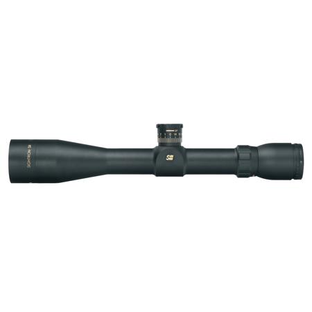 Sightron 10x42 SIII Tactical Riflescope, Mil Dot Reticle, Rear Parallax, 30mm