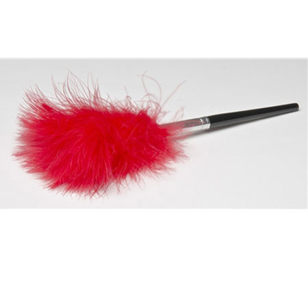 Sirchie Marabou Feather Duster, Red