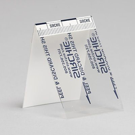 Sirchie 1.5 x 2" White Hinge Lifter, Set of 24