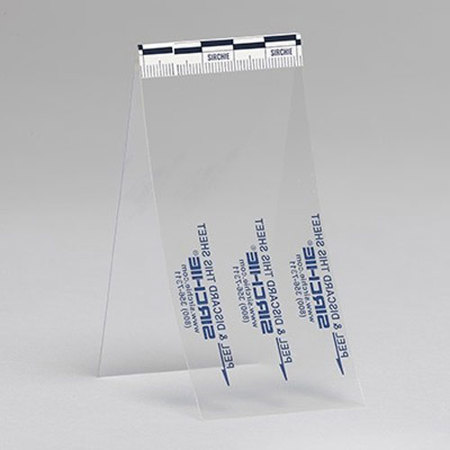 Sirchie 4 x 4" Hinge Lifter, 12 Pack, Transparent