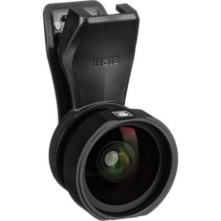Sirui 18WAK+MSC06 18 Wide Angle Lens with Mobile Phone Lens Adapter Clip, Black