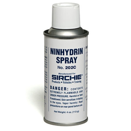 Sirchie Ninhydrin Aerosol Spray, 6 oz