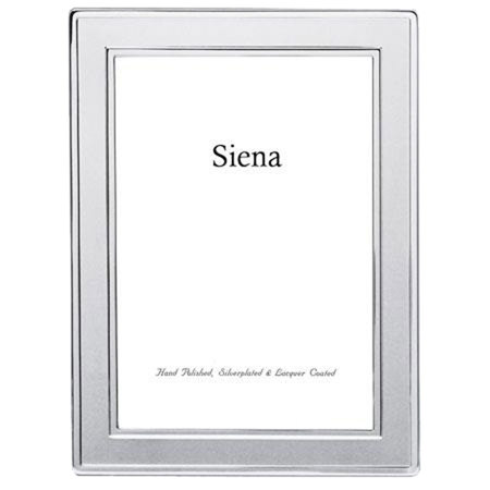Tizo Design Siena Classic Collection 4" x 6" Frame - Silver Plated #22523-46
