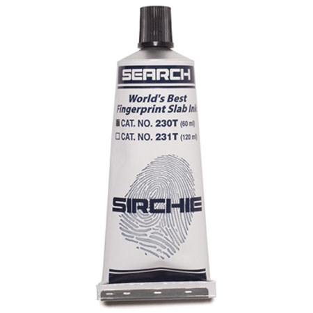 Sirchie Search Fingerprint Ink, 2oz (59ml) Tube