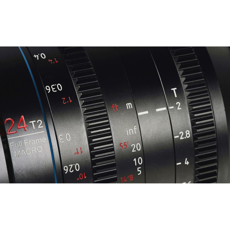 Sirui Jupiter 24mm T2.0 Macro Cine Lens for PL Mount JUPITER PL24
