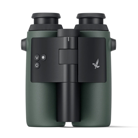 Swarovski Optik 10x32 AX Visio Waterproof Roof Prism Smart Binoculars, 6.4 Degree Field of View, Green