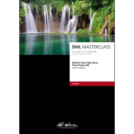 Sihl MASTERCLASS Metallic High-Gloss Photo Paper (8.5x11"), 25 Sheets