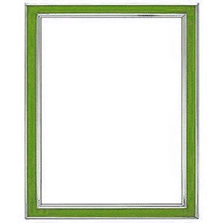 Tizo Design Siena Narrow Enamel Collection 4x6" Frame, Green