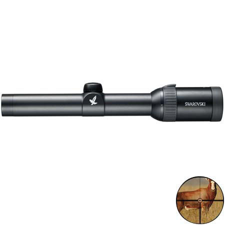 1-6x24mm Z6 Series Rifle Scope, Matte Black Finish with CD Circle Dot Reticle, 30mm Tube.